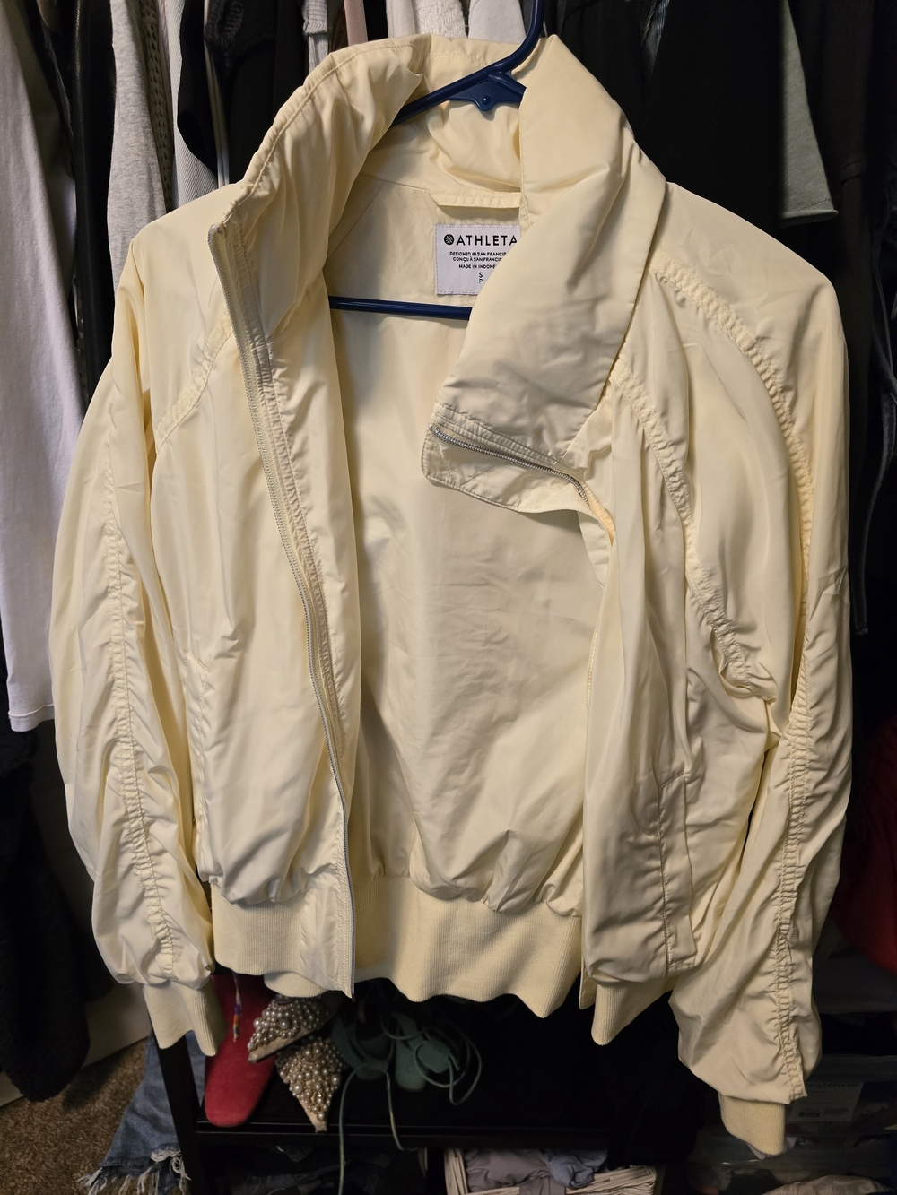 Athleta Jetset Yellow Jacket